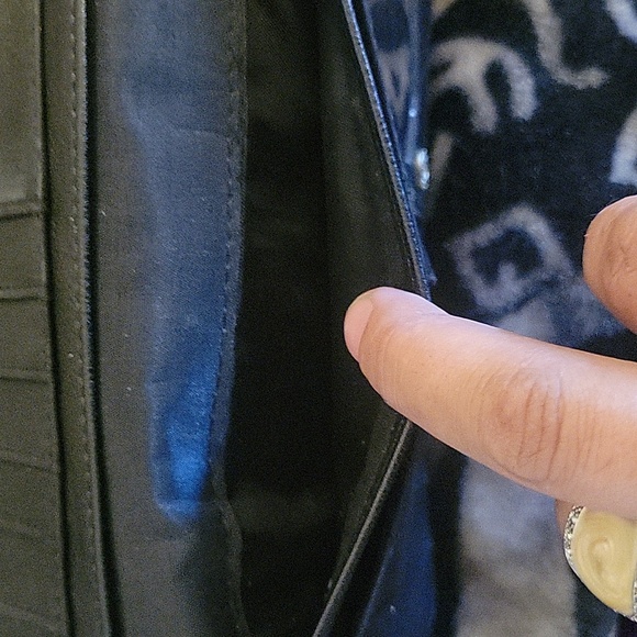 Kenneth cole reaction wallet Womens black gold - Picture 9 of 11